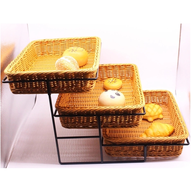 PP Rattan Hiển thị khung với khay